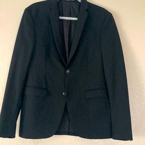 Zara men’s classic black blazer. Size 40 US